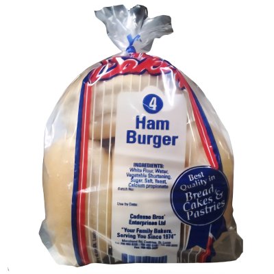 Cadasse Hamburger Rolls 1CT