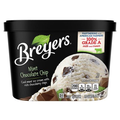 Breyers Mint Chocolate Chip Ice Cream 1.4L