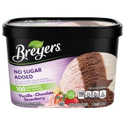 Breyers No Sugar Added Neapolitan Ice Cream (Each)