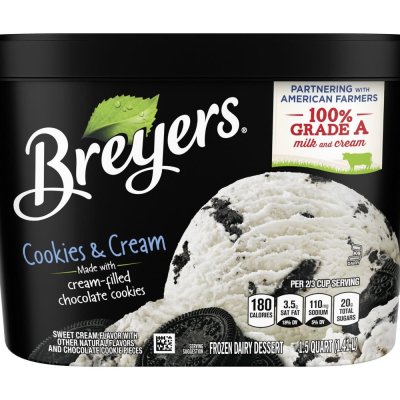 Breyers Oreo Cookies N Cream 1.4L