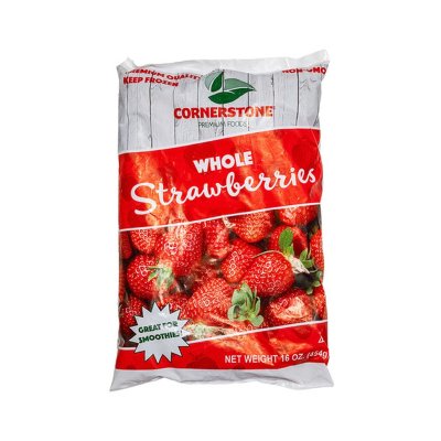 Cornstone Frozen Strawberry Whole 454G