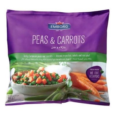 Emborg Peas & Carrots 900G