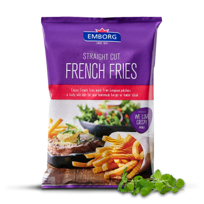 Emborg Strat Cut Fries 1KG