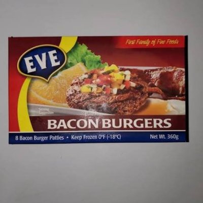 Eve Bacon Burgers 360G