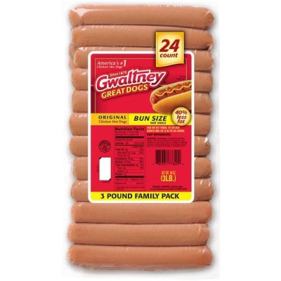 Gwaltney Chicken Franks 1.36KG
