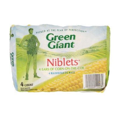 Green Giant Corn On Cob 4 Ears (Each)