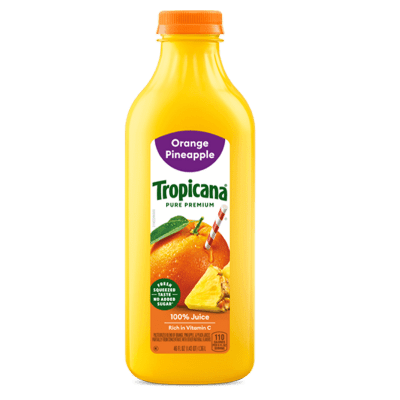 Tropicana Orange Pineapple With Calcium 1.89L
