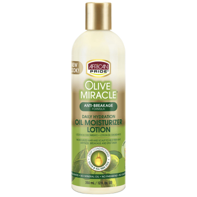 African Pride Olive Miracle Moist Lotion 355ML