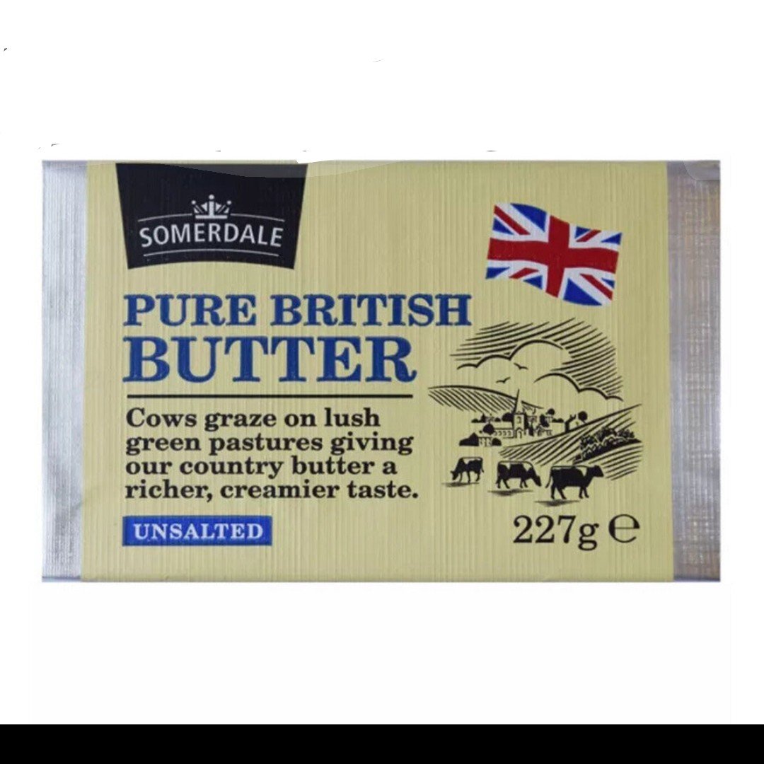 Somerdale Unsalted Butter 227G
