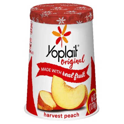 Yoplait Peach 170G
