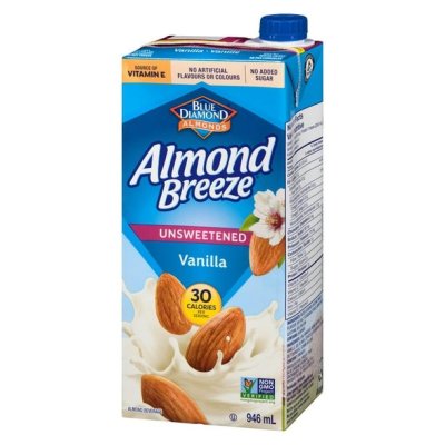 Blue Diamond Almond Breeze Unsweetened Van 1L