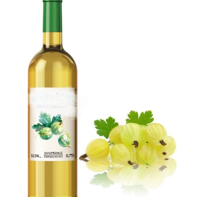 PARADISE GOOSEBERRY WINE 750ML
