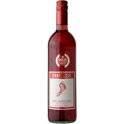 BAREFOOT RED MOSCATO 750ML