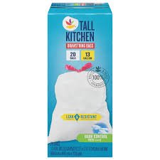 IGA FLEXTRA TALL KITCHEN STRNG BAGS 20CT