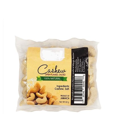 Yo Nuts Raw Cashew 60G