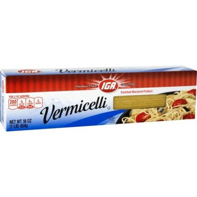 IGA PASTA VERMICELLI 454G