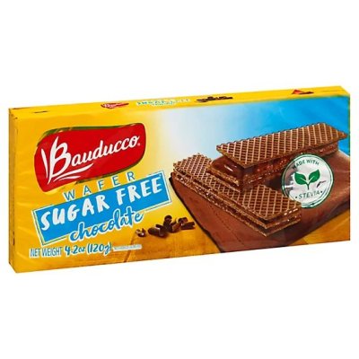 Bauducco Wafer Sugar Free Chocolate 120G