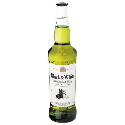 BLACK & WHITE WHISKY 750ML