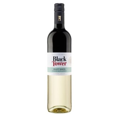 BLACK TOWER WHITE WINE 750ML
