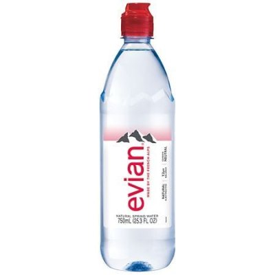 EVIAN MINERIAL WATER SPORTS 75CL