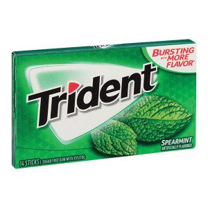 Trident Spearmint Value Pack 12`S