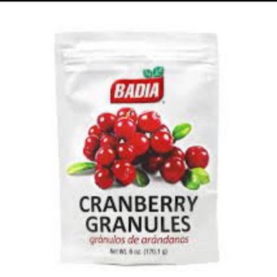 Badia Small Bag Cranberry Granules 177G