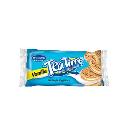 Tea Time Snack Vanilla 40G