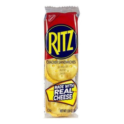 Nabisco Ritz Cheese Sandwich Cracker 34G
