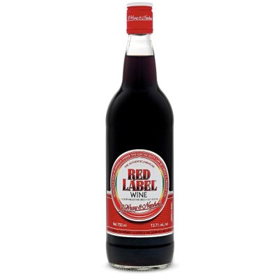 RED LABEL RED WINE 750ML