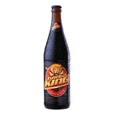 TURBO KING DARK BEER BOTTLE 330ML
