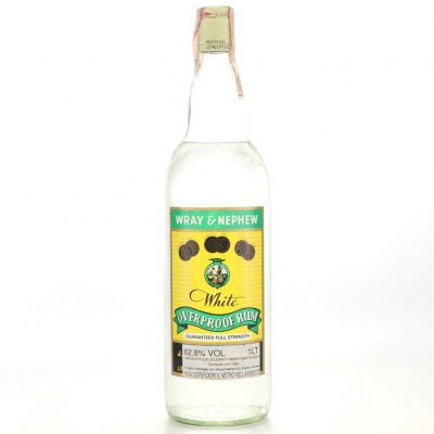J WRAY WHITE OVERPROOF 750ML