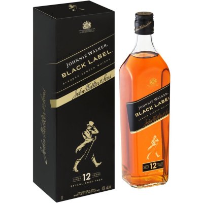 JOHNNIE WALKER BLACK 1L