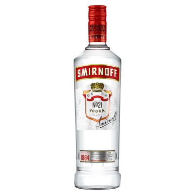 SMIRNOFF VODKA RED LABEL 75CL