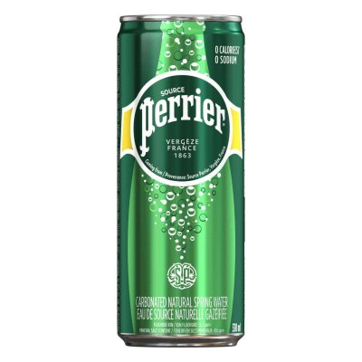 PERRIER MIN CAN 330ML