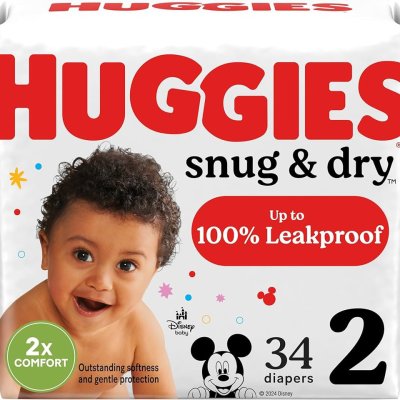 Huggies Snug & Dry Size 2 Jumbo 34X (Each)