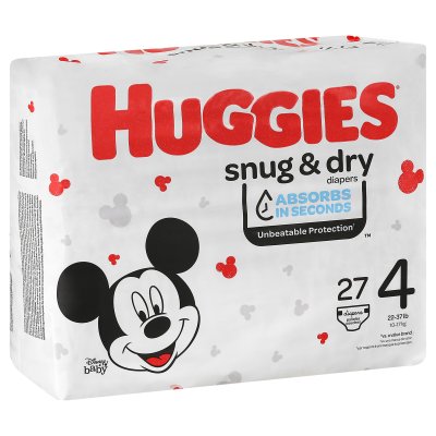 Huggies Snug Dry Sz4 Jumbo 27X (Each)