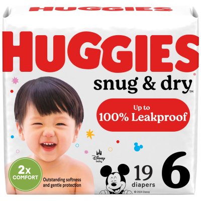 Huggies Snug Dry Sz6 Jbo 19X (Each)