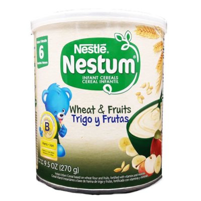 Nestle Nestum Prebio Cereal Wheat Fruit 270G