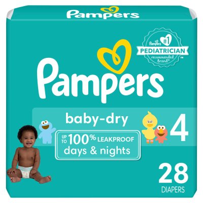 Pampers Baby Dry Size 4 28X (Each)
