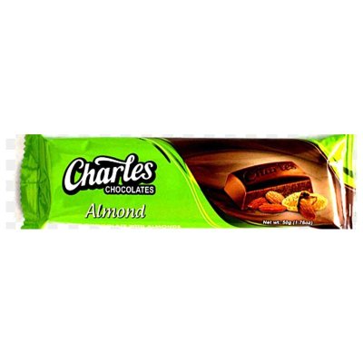 Charles Almond Choc 50G