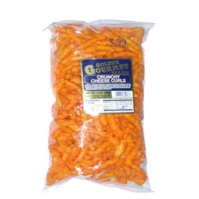Golden Gourmet Crunchy Cheese Curl 308G