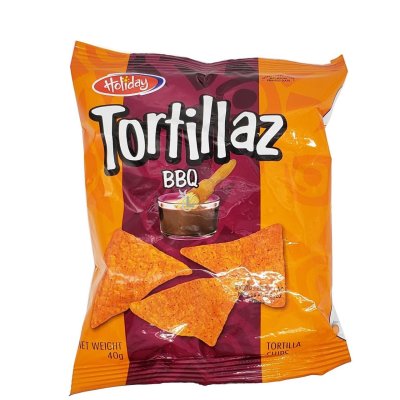 Holiday Tortillaz Bbq 40G