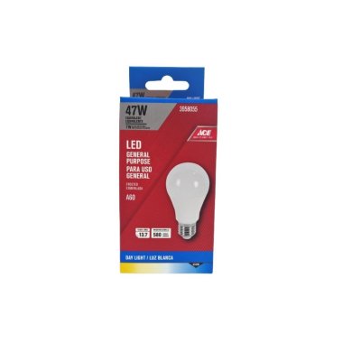 Ace Led Bulb 9W Day E27 Frost (Each)