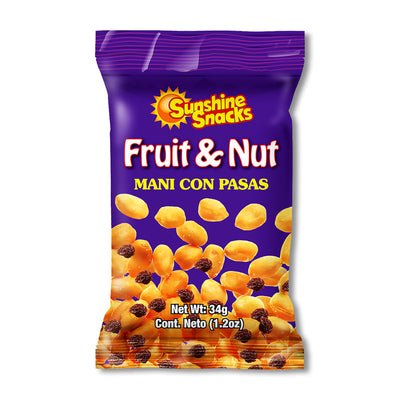 Sunshine Fruit & Nut Peanut 34G