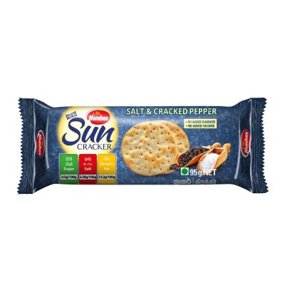 Sun Crackers Salt & Pepper 95G