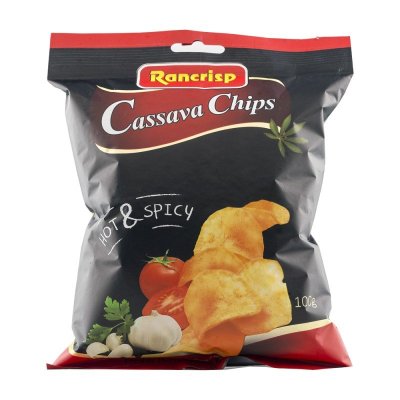 Rancrisp Cassava Chips Hot N Spicy 100G