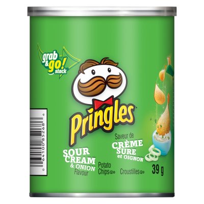 Pringles Sour Cream and Onion Can 39G