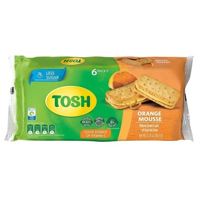 Noel Tosh Orange Mousse Cream Cookies 148.8G