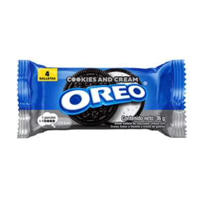 Nabisco Oreo's Cookies & Cream Singles 36G