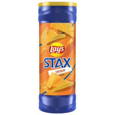 Lays Stax Cheddar 155G